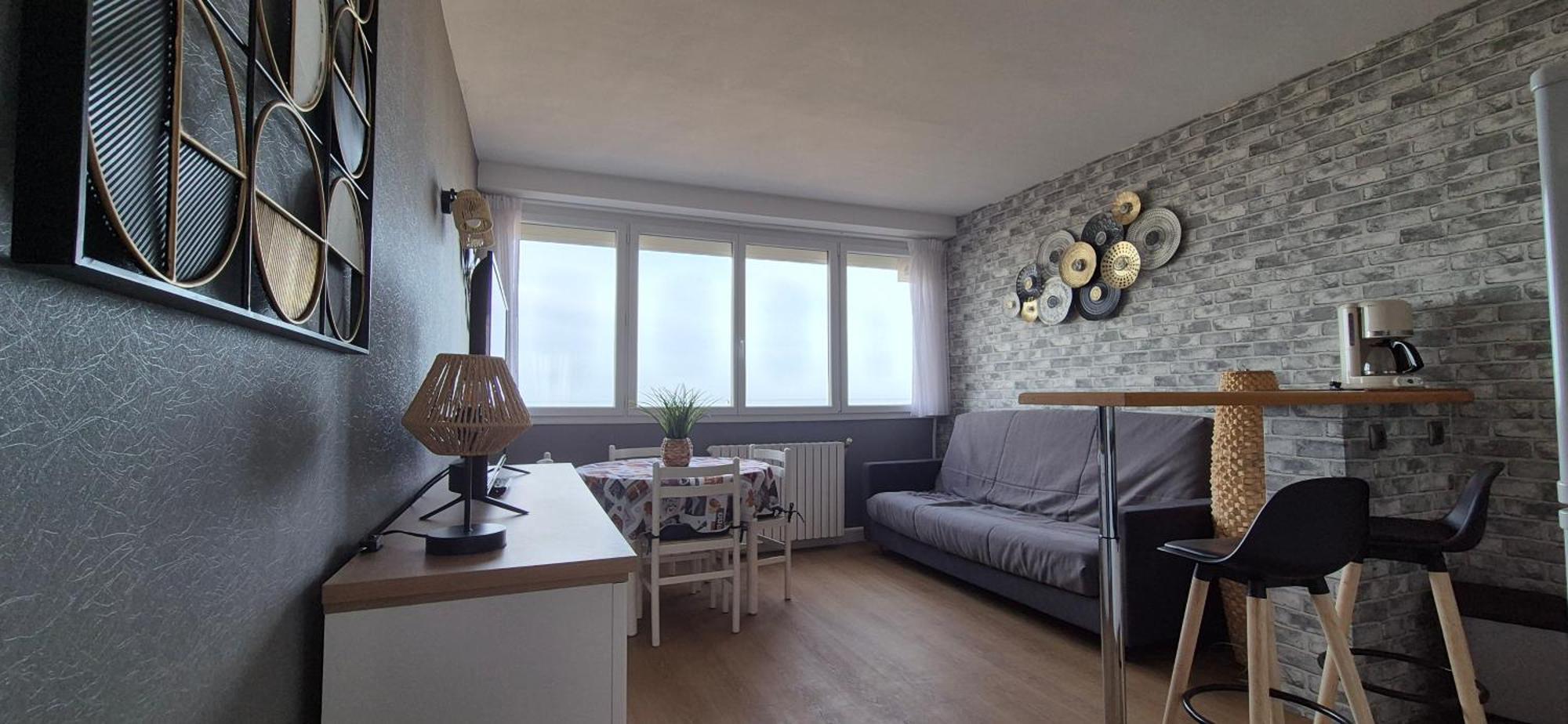 Residence Du Bord De Mer 9 Appartements Avec Une Vraie Vue Mer Le Treport Luaran gambar